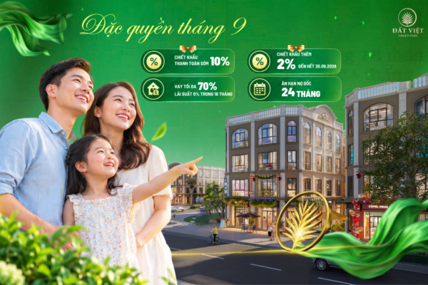 Chính sách bán hàng, chiết khấu thêm 2% đến hết 30/9