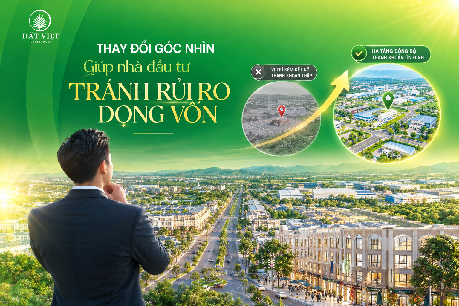 Góc nhìn toàn khu vực giúp nhà đầu tư hạn chế đọng vốn
