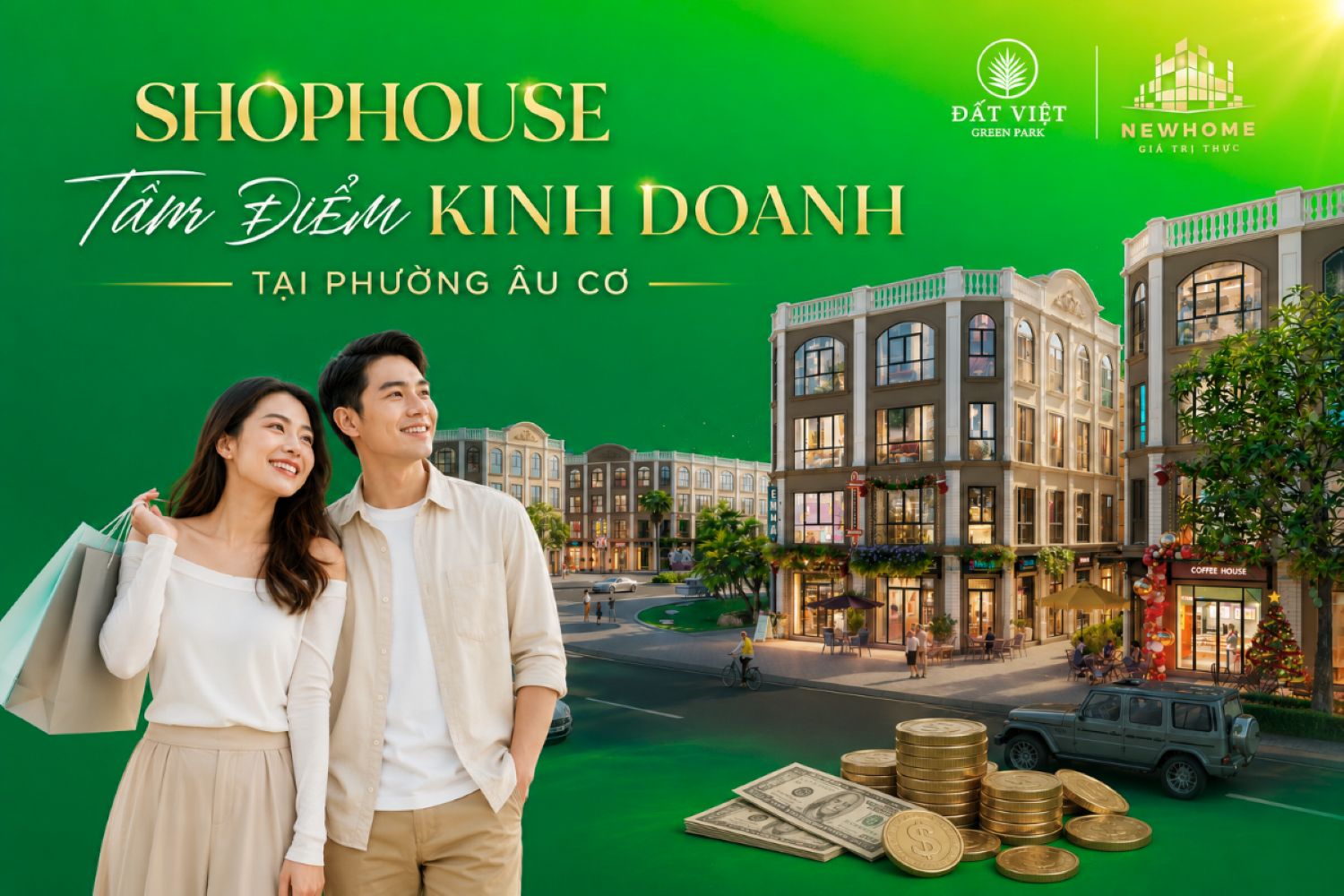 Shophouse là nơi kết hợp không gian sinh hoạt và hoạt động kinh doanh